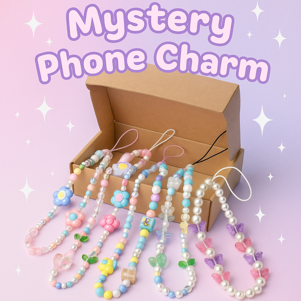 ✨ Mystery Phone Charm – 1, 2, or 3 Pack | Little Yaya Store ✨