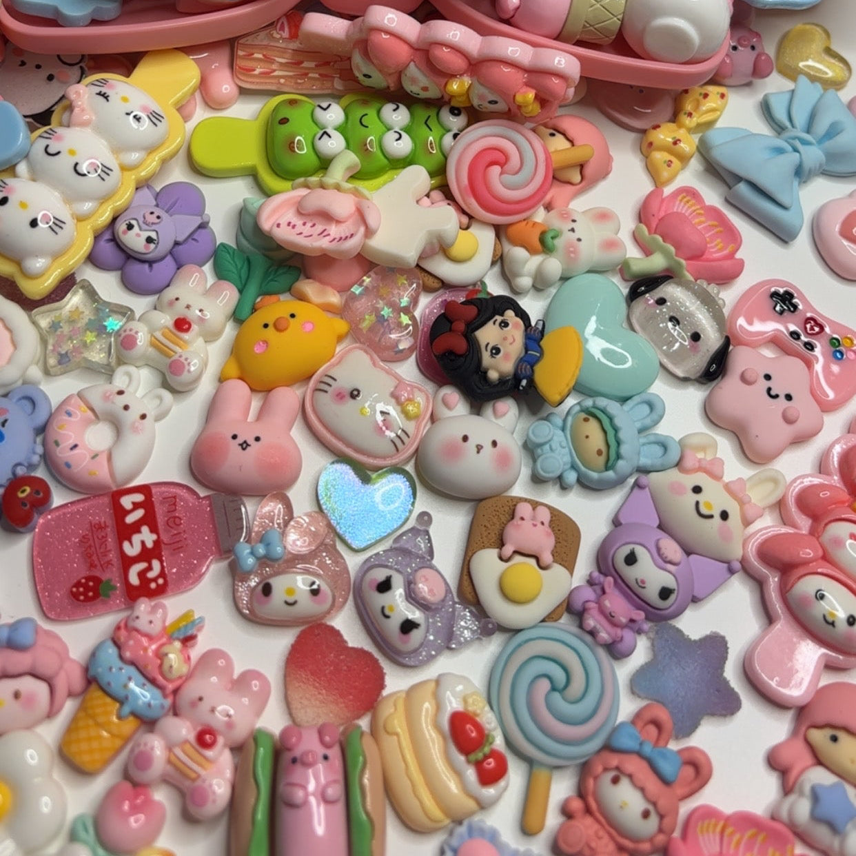 Lucky Scoop! Random Kawaii DIY Charms | Mystery Flatbacks for Crafts & Decoden🎀