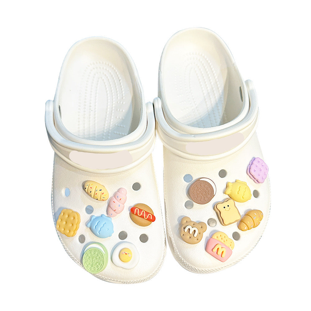 π© Cute Food Shoe Charms β 14 pcs Set πͺ