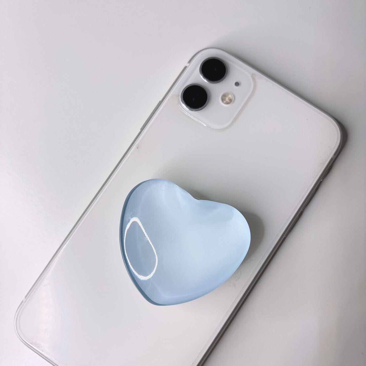 Glossy Heart Phone Grip β Cute & Colorful Accessory