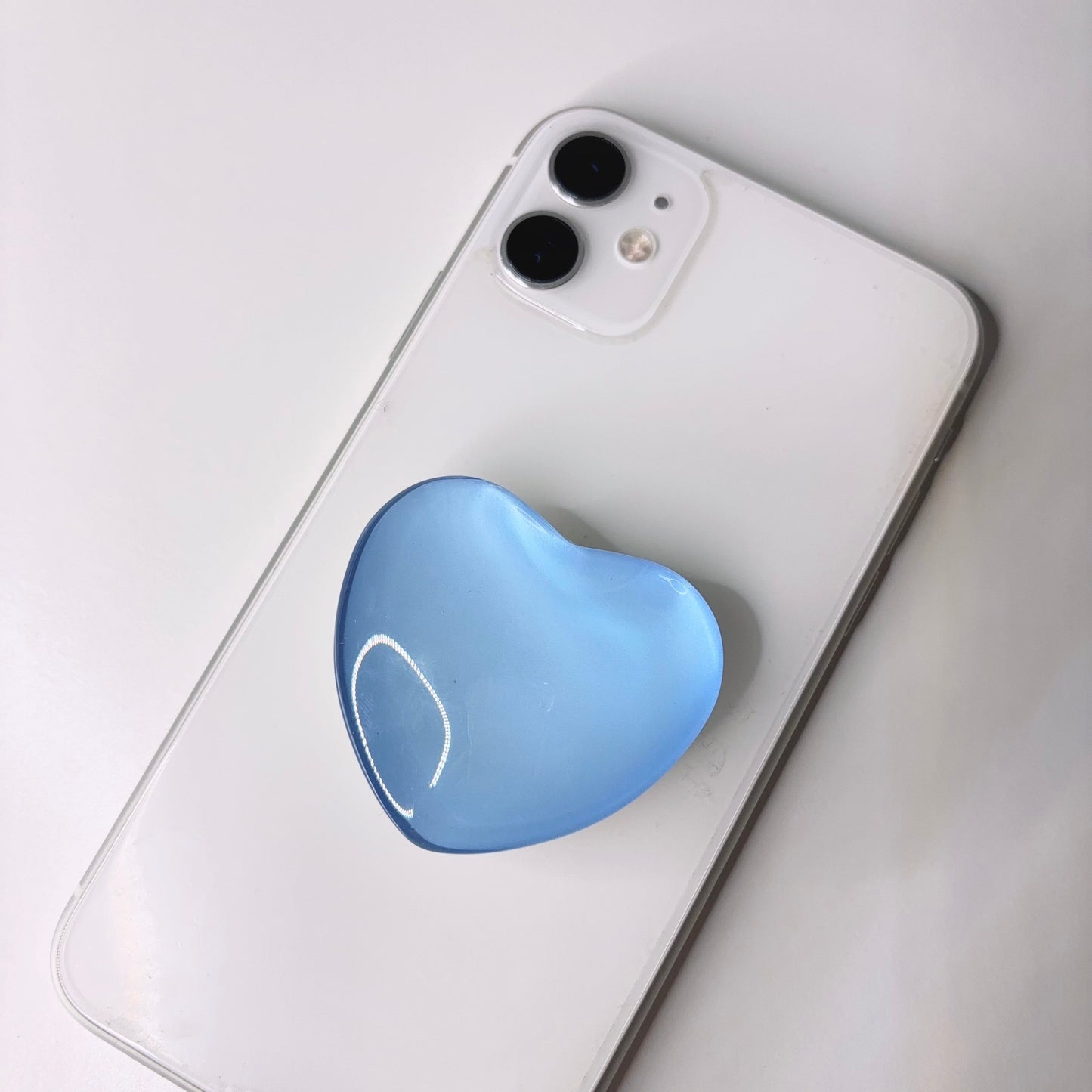 Glossy Heart Phone Grip β Cute & Colorful Accessory