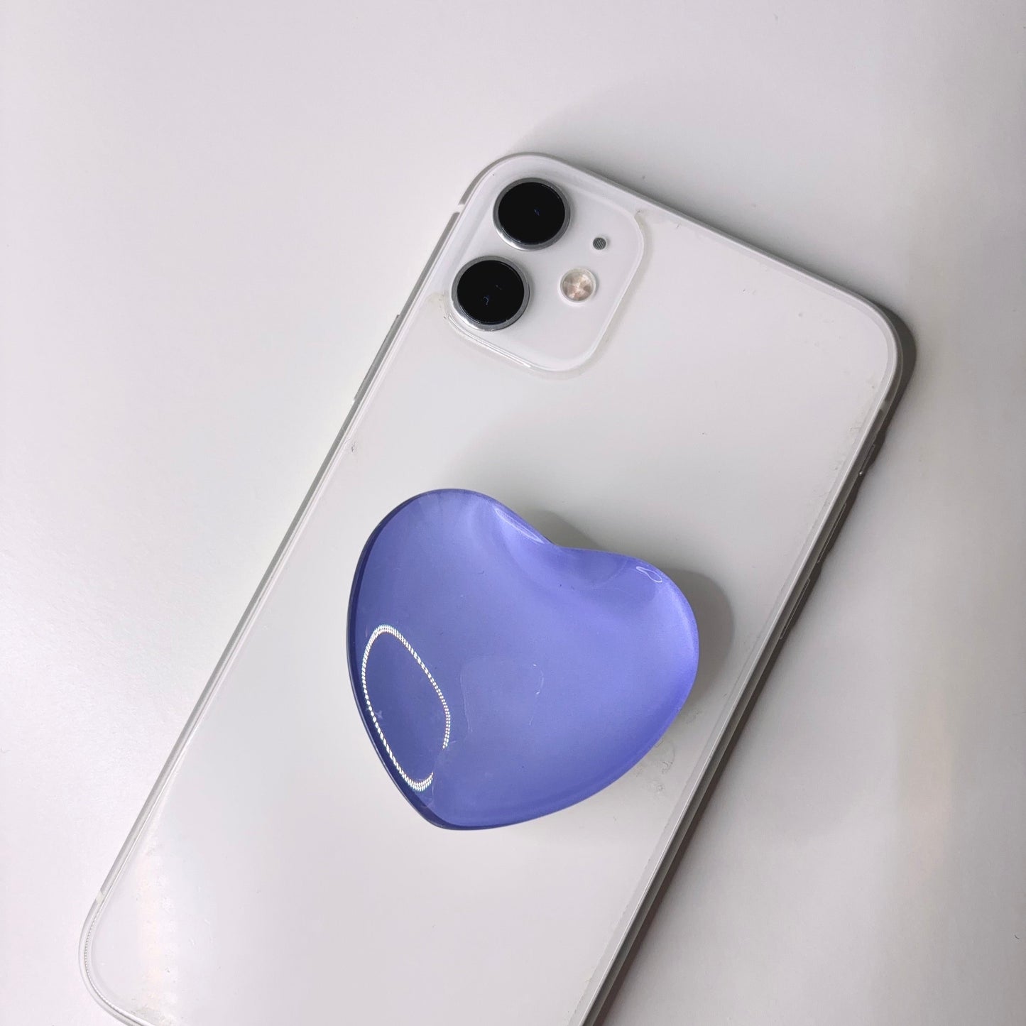 Glossy Heart Phone Grip β Cute & Colorful Accessory