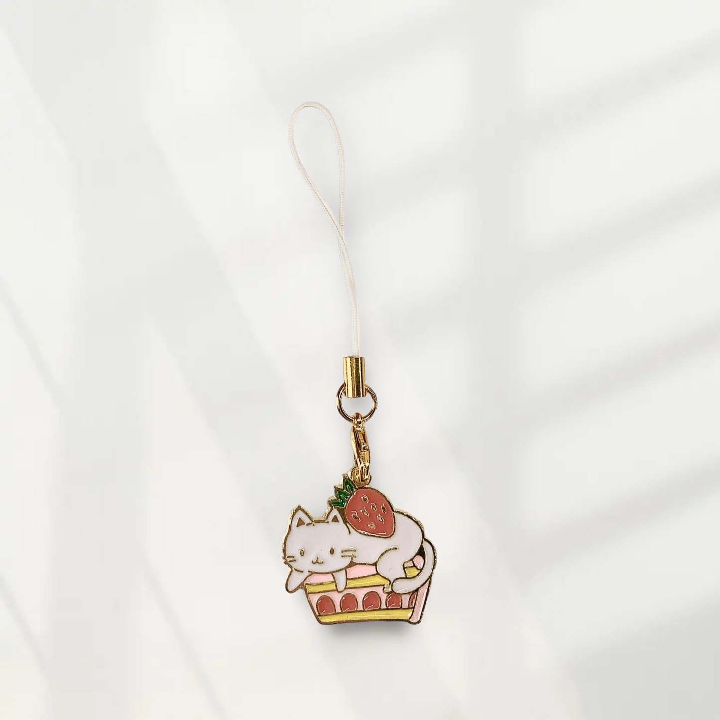 🐱 Cat Dessert Phone Charm – Enam