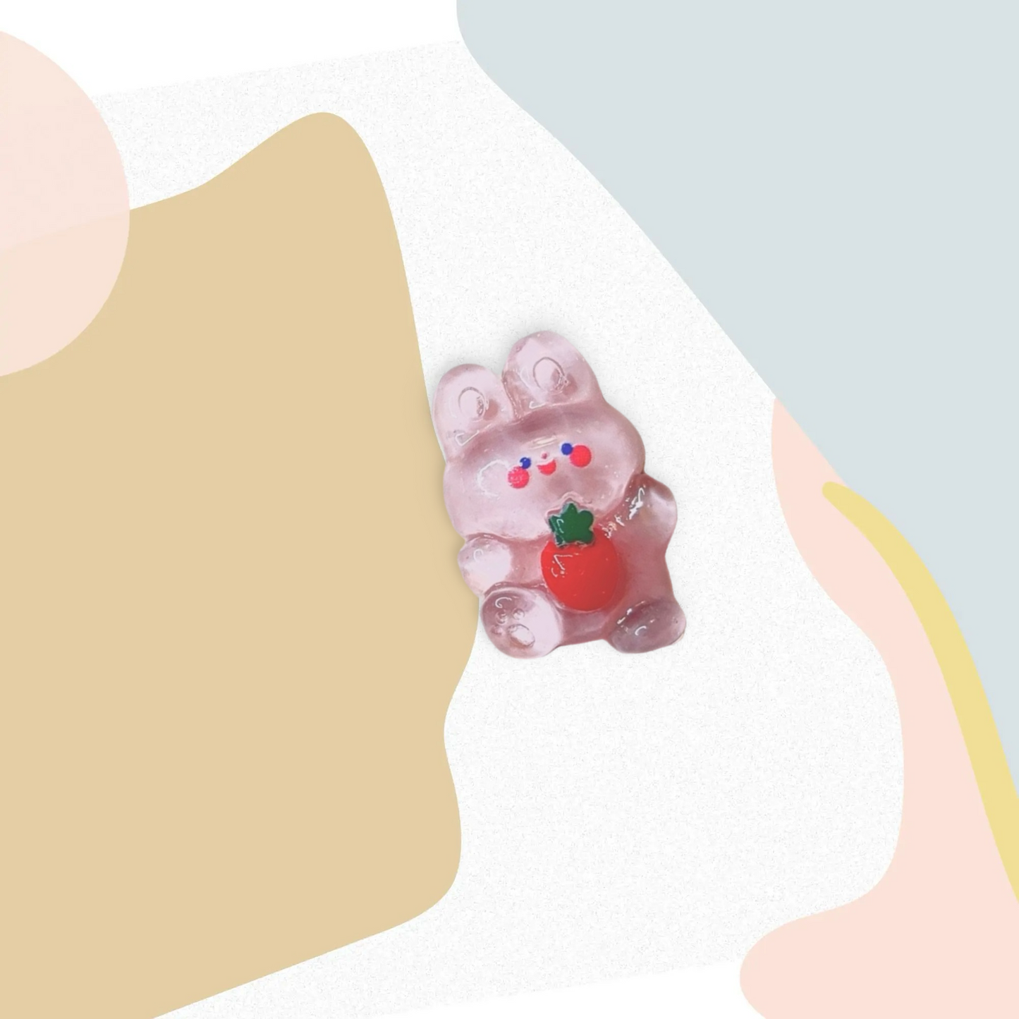🍓🍊🐸 Gummy Animal Shoe Charms – Bear, Frog & Bunny