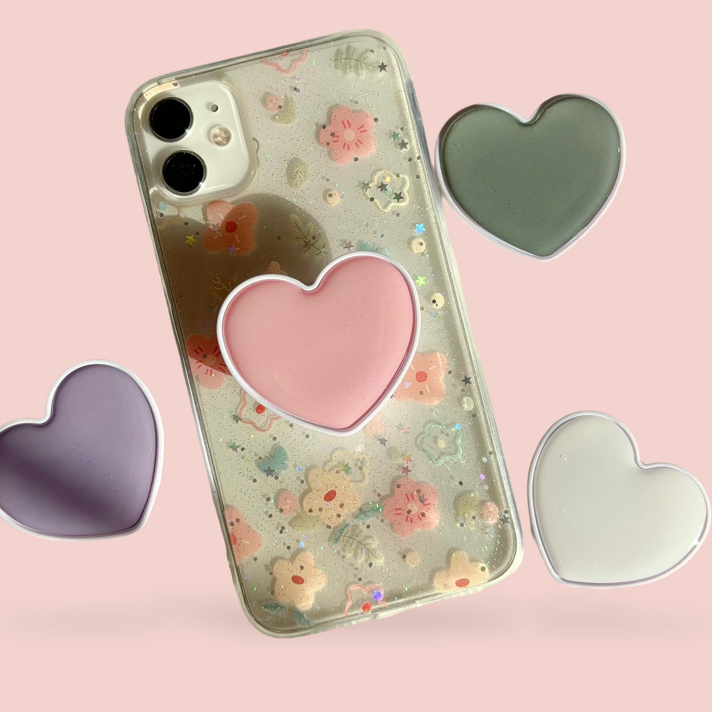 💕 Classic Heart Phone Grip