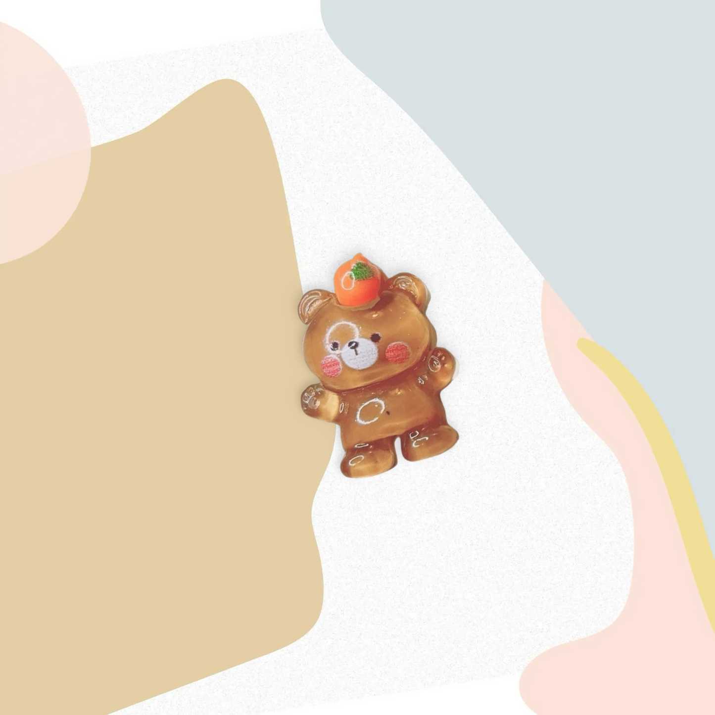 🍓🍊🐸 Gummy Animal Shoe Charms – Bear, Frog & Bunny