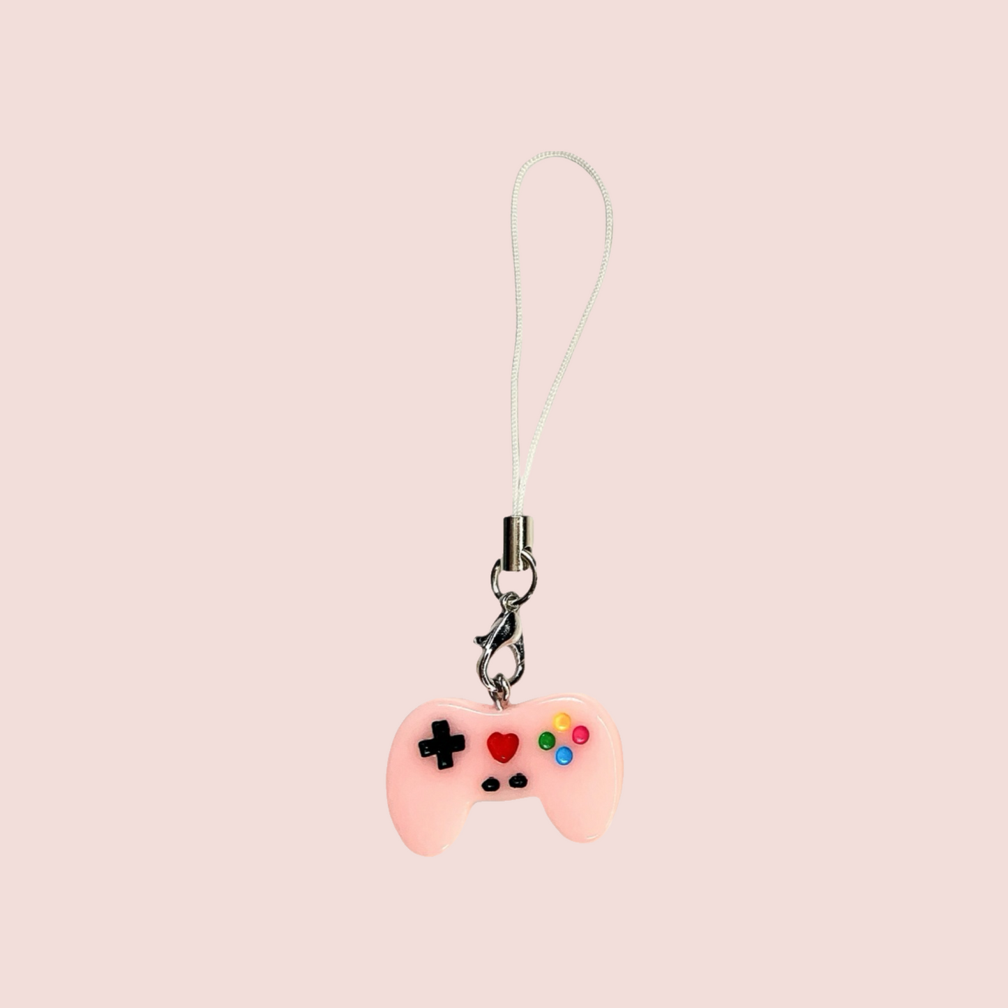 🎮 Kawaii Game Controller Phone Charm