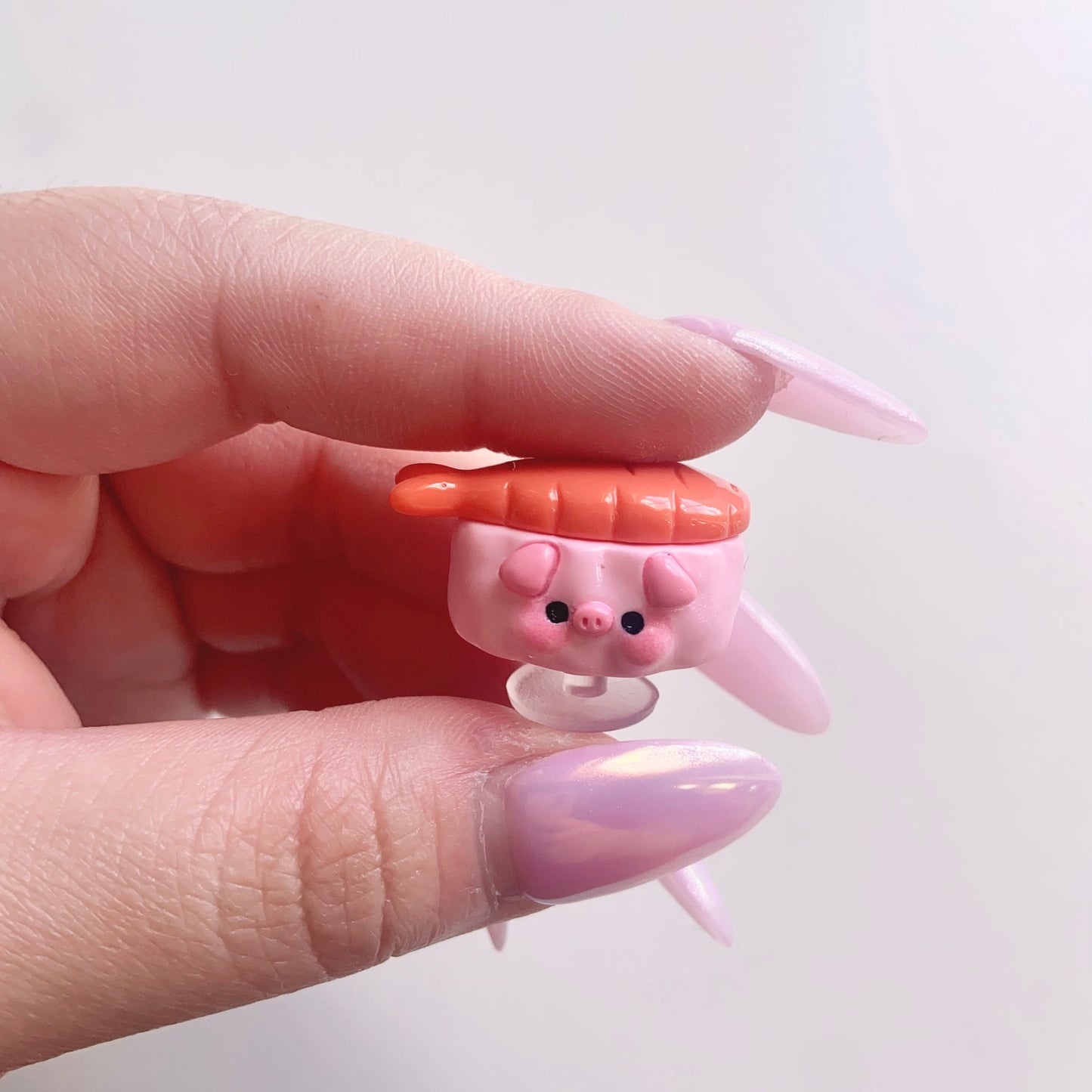 🐷 Piggy Foodie Shoe Charms – 9 Piece Set 🍔🍦🍣